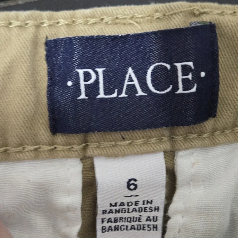 Lot Of 3 Boys SZ 6 Pants Children's Place School Uniform And Weatherproof Shorts